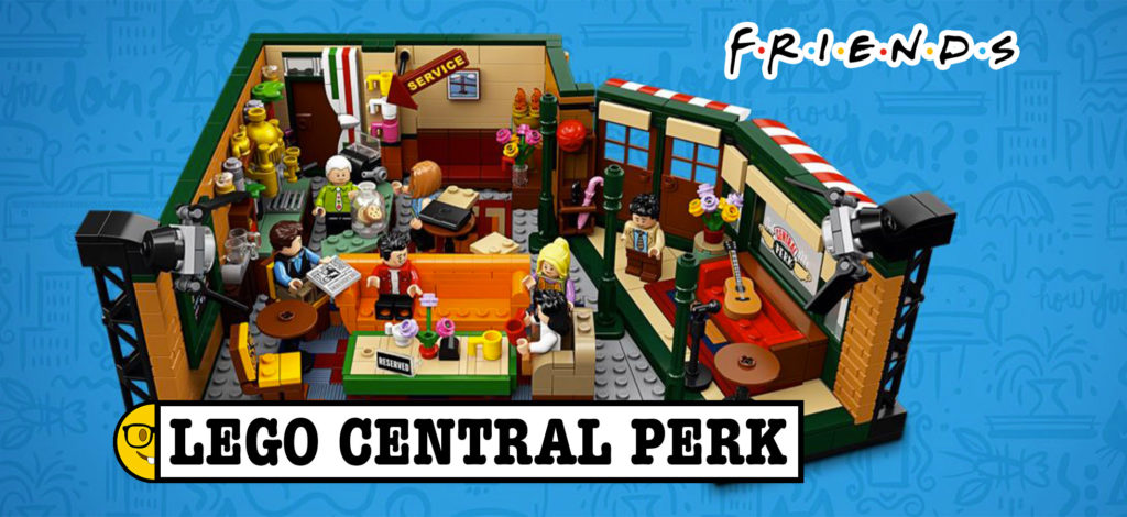 LEGO Ideas celebra il 25° anniversario di Friends con il set Central Perk