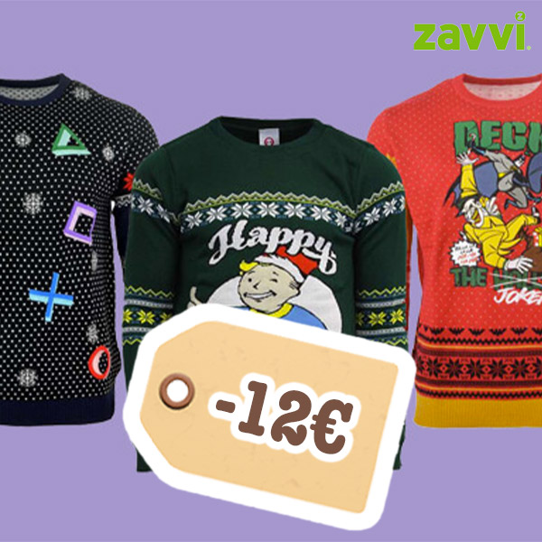 12€ di sconto sui maglioni natalizi Nerd