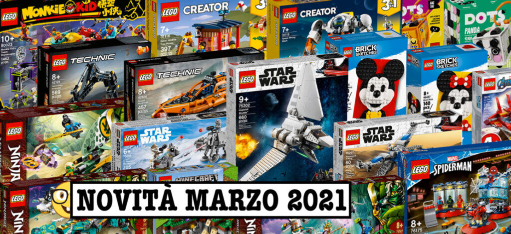 Tutti i nuovi set LEGO, le offerte e gli omaggi di settembre 2021