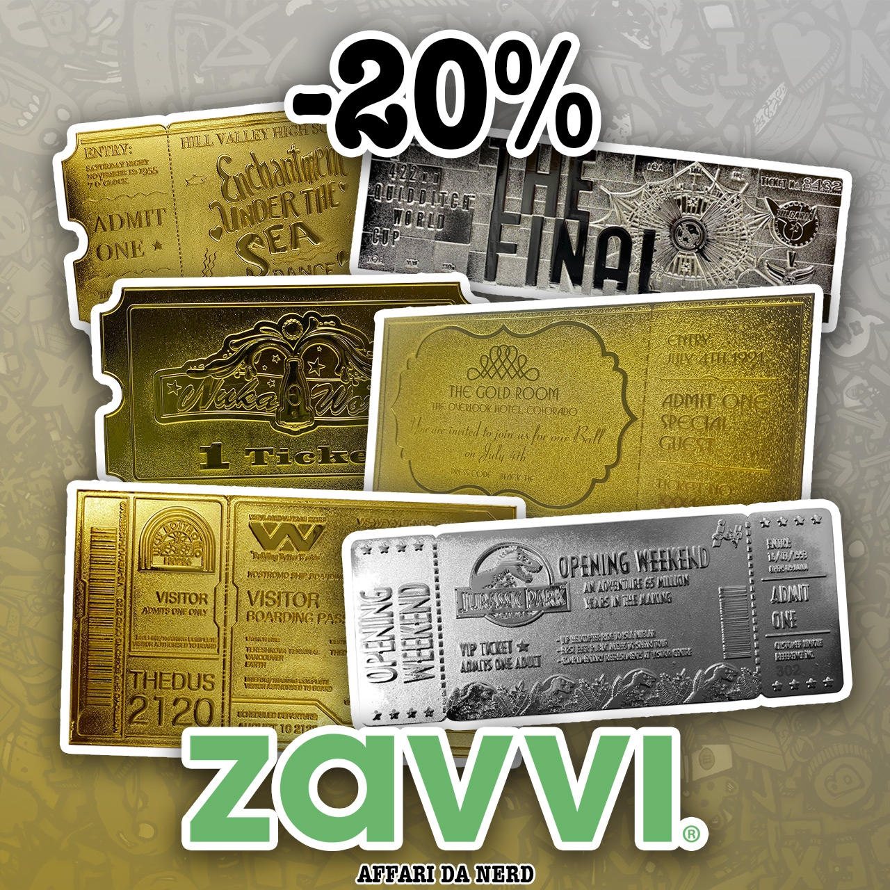 Zerbini per veri nerd in sconto a soli 17,99€ su Zavvi! - Tom's