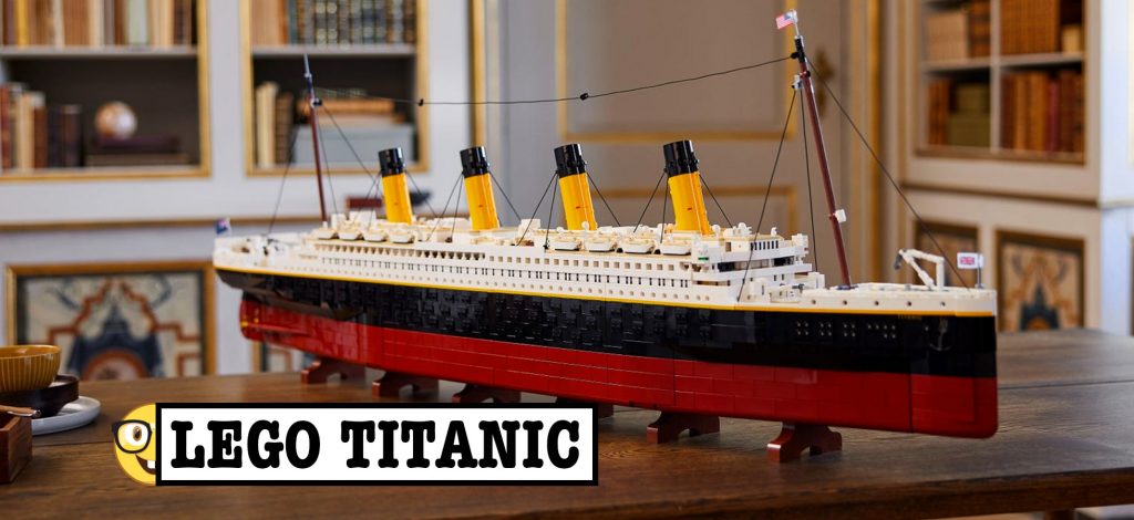 Presentato il Titanic LEGO: il secondo set più grande di sempre