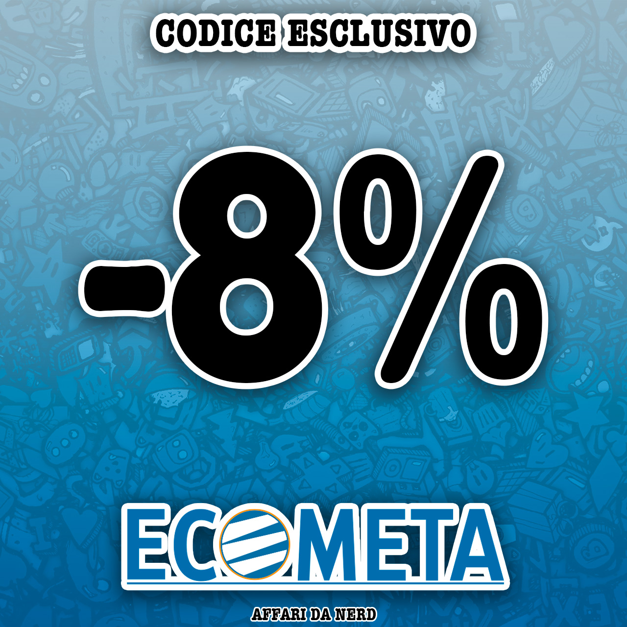 8% di sconto su tutto il catalogo Ecometa (Codice Esclusivo)
