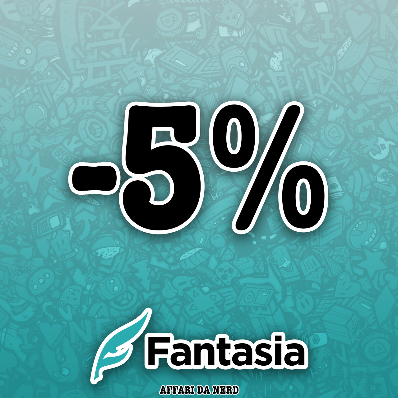 5% di sconto – Codice Esclusivo FantasiaStore