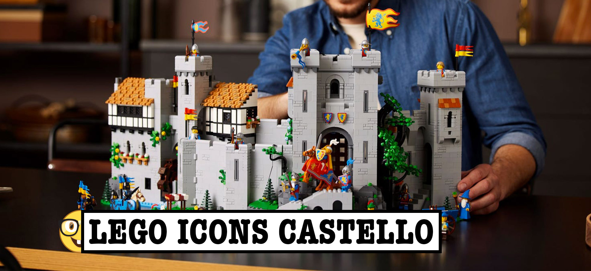 Disponibile il set ICONS Castello dei Cavalieri del Leone: un tributo alla  LEGO del passato