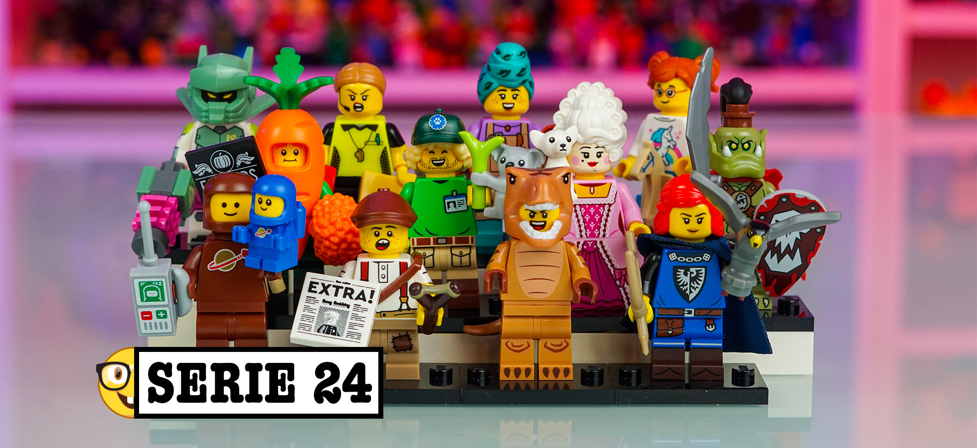 Recensione LEGO Minifigures Serie 24 (71037) - Affari da Nerd