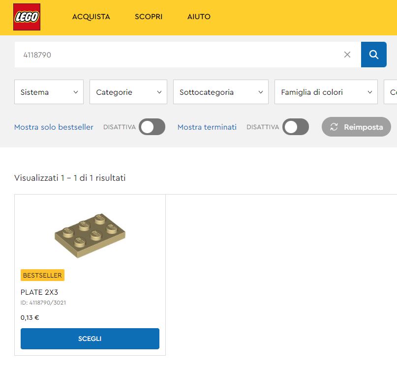 NOVITà LEGO - Brickitalia - negozio online di Lego e carte Pokemon