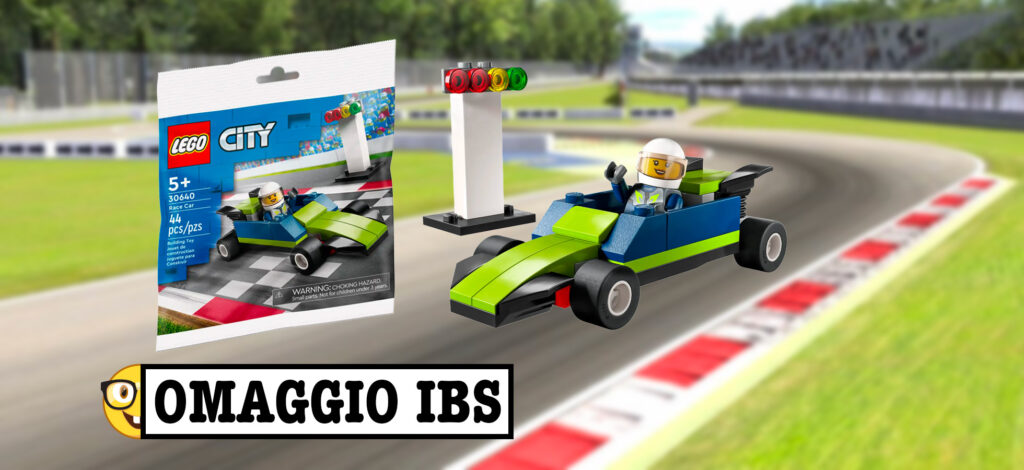 L Auto da Corsa LEGO City 30640 in omaggio su IBS