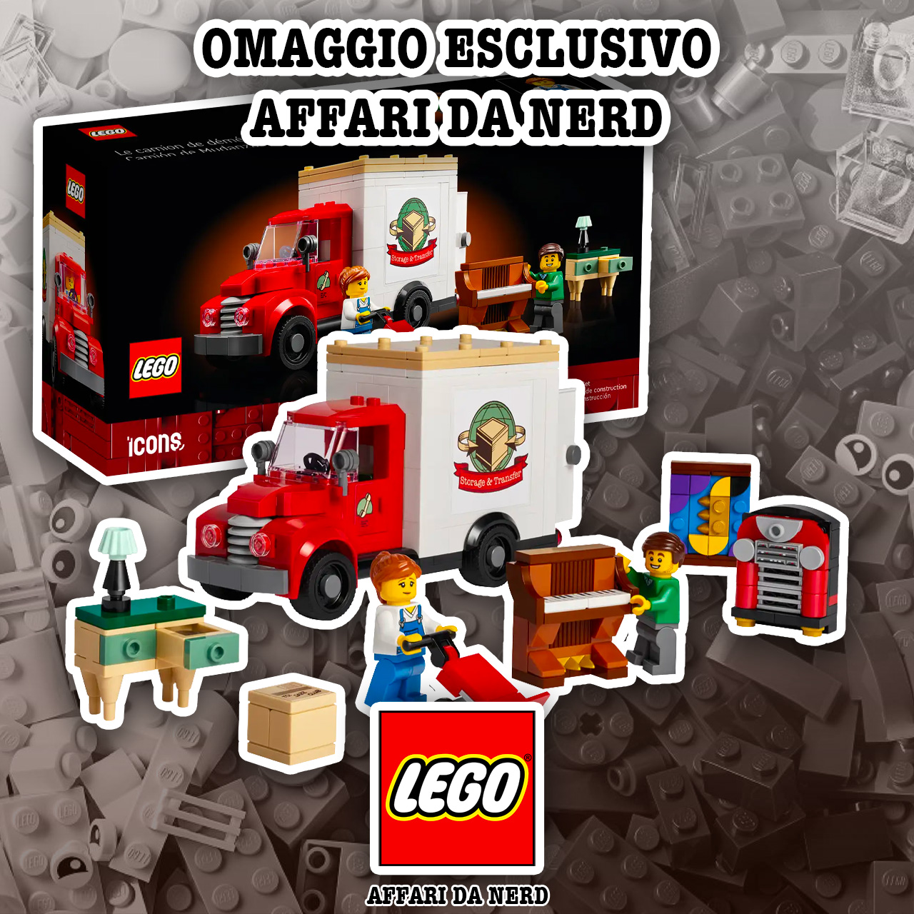 Omaggio LEGO esclusivo per gli iscritti di Affari da Nerd