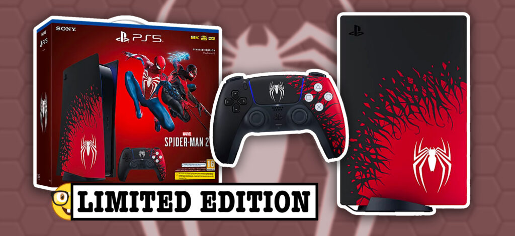 Marvel's Spider-Man 2 Limited Edition: Console, Controller e Cover