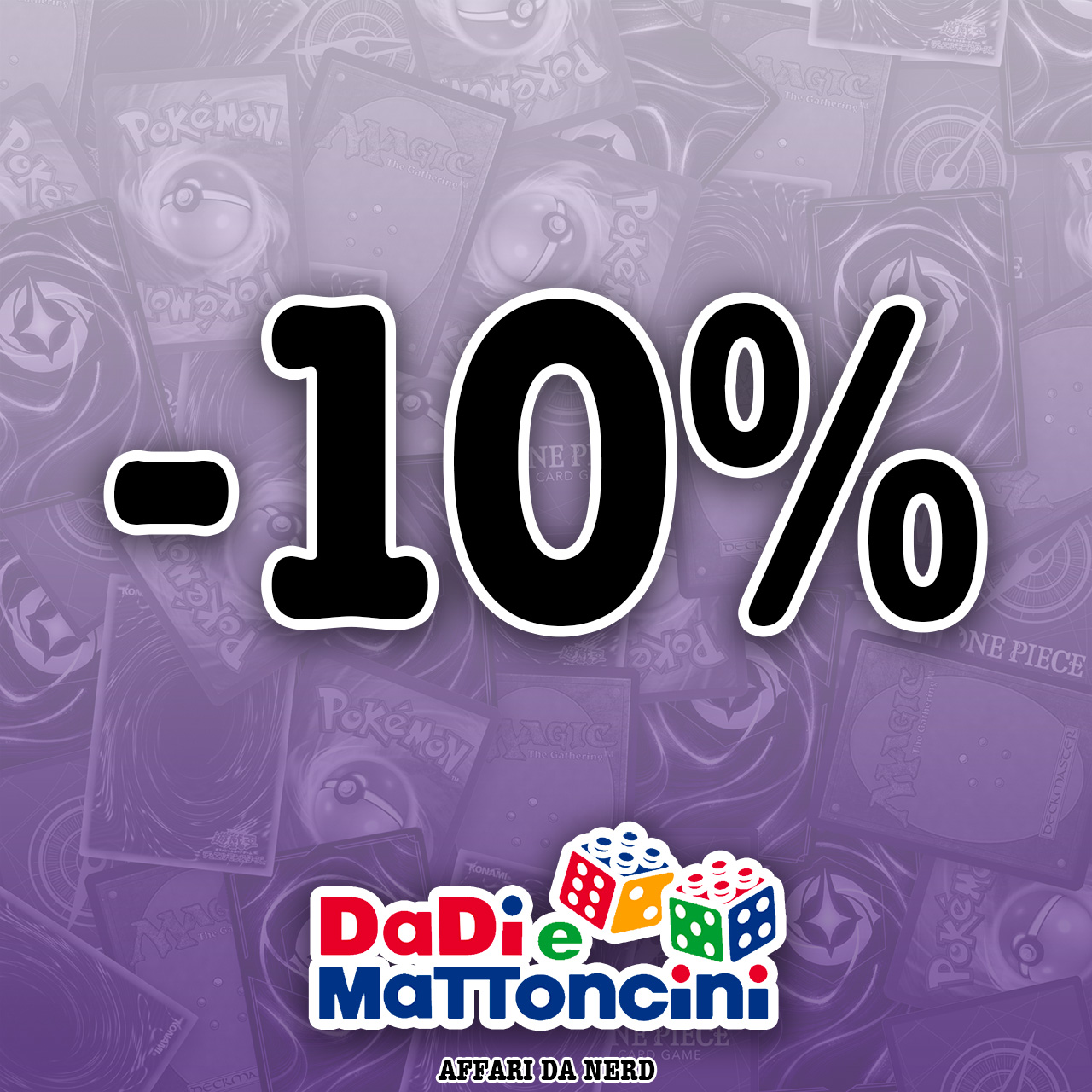 10% di sconto sulle Carte Collezionabili