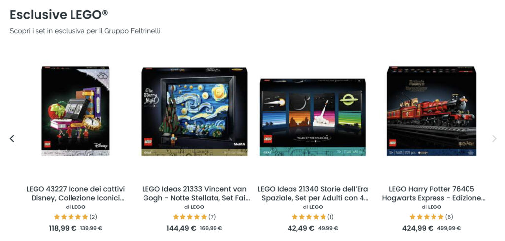 LEGO Black Friday su IBS: fino al 50% di sconto su tantissimi set!