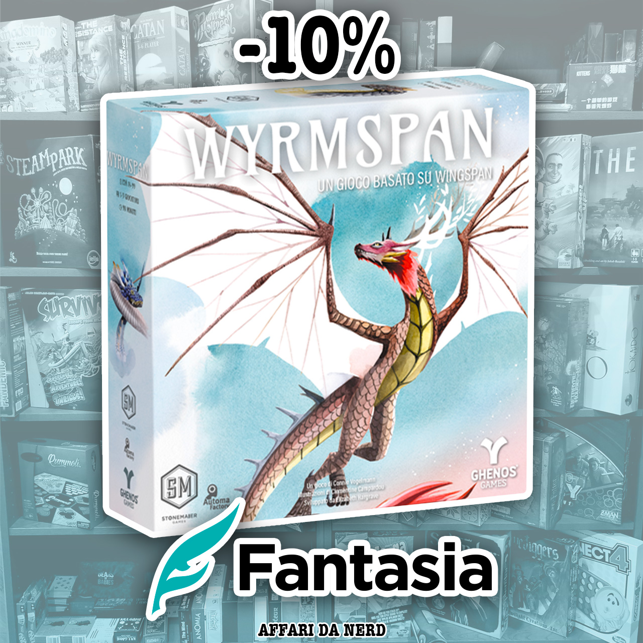 10% di sconto sul preordine di Wyrmspan