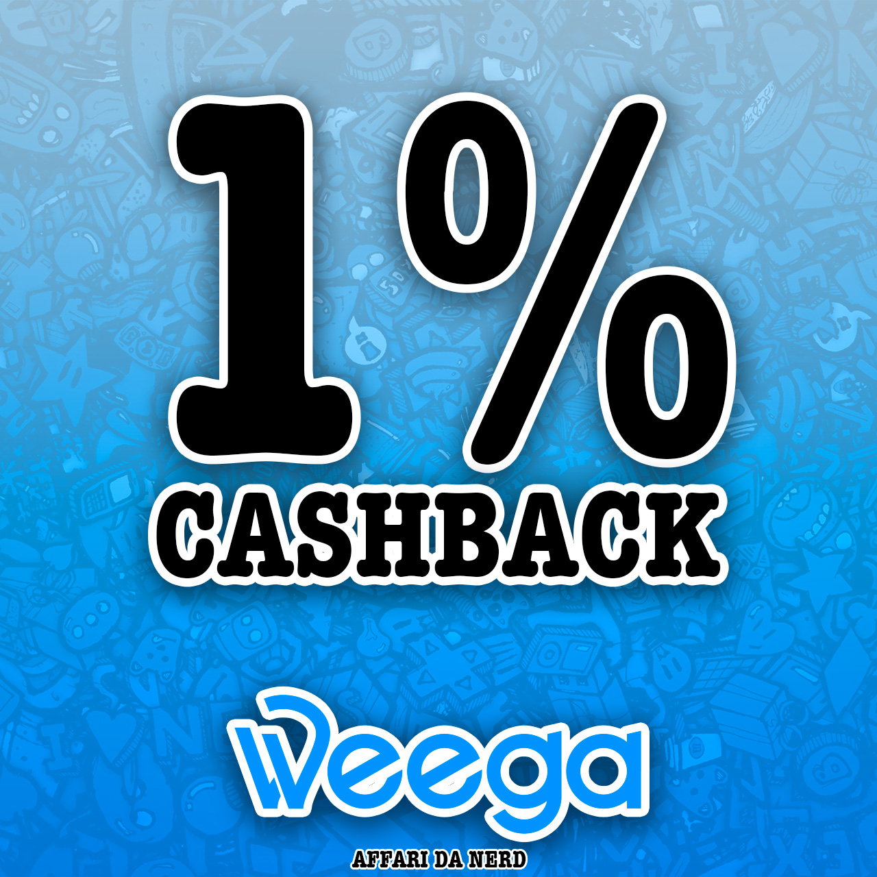 1% di cashback pagando con Stripe