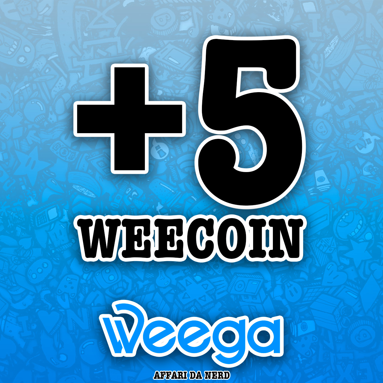 5 WeeCoin in omaggio completando il profilo